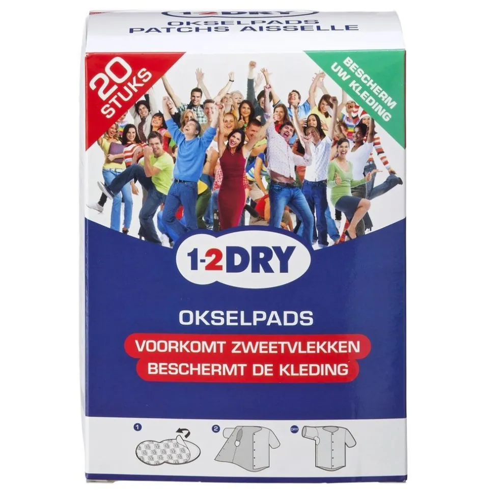 1-2 Dry Okselpads
