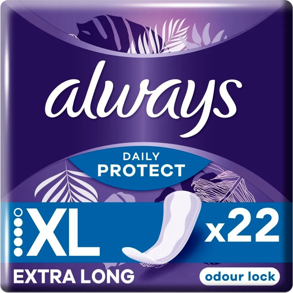 Always Dailies Extra Long Inlegkruisjes
