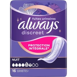 Always Discreet Nacht Incontinentieverband