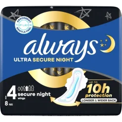 Always Ultra Secure Night Maandverband