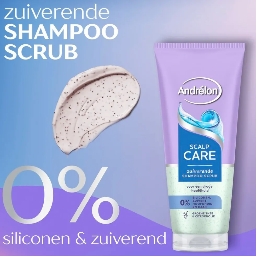 Andrélon Scalp Care Zuiverende Shampoo Scrub