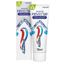 Aquafresh White Reverse Long Lasting Strengthening Tandpasta