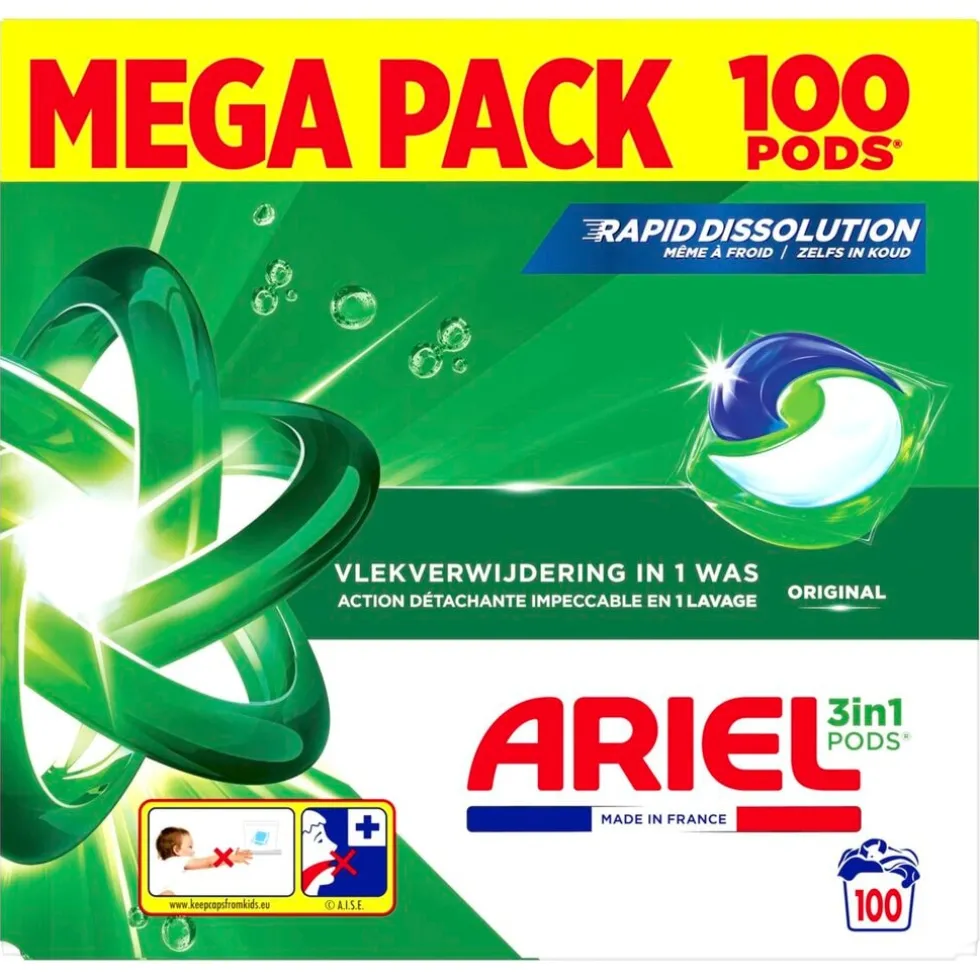 Ariel Original 3-in-1 Wasmiddelpods