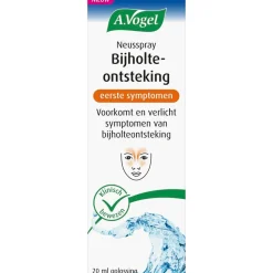 A.Vogel Neusspray Bijholteontsteking bij Eerste Symptomen