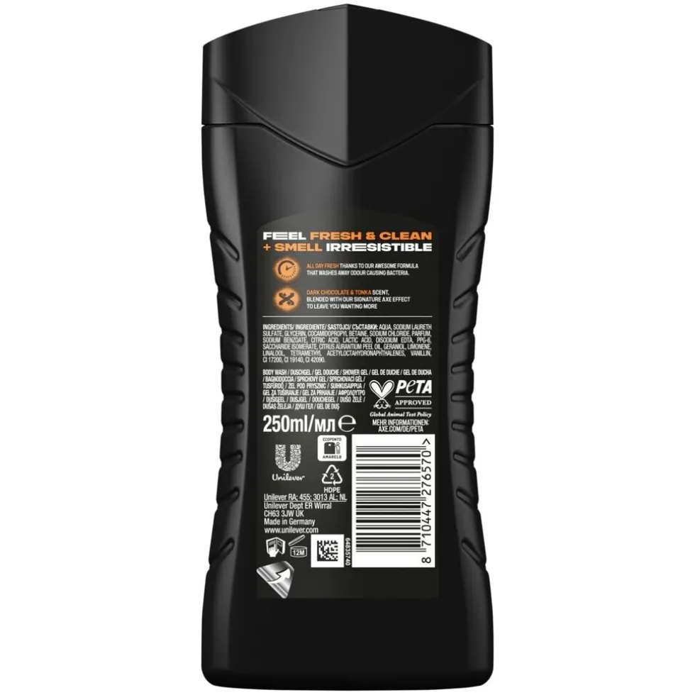 Axe Dark Temptation 3-In-1 Douchegel