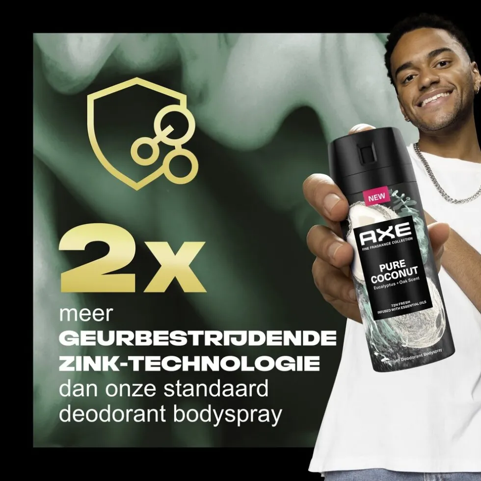 Axe Fine Fragrance Pure Coconut Deodorant Bodyspray