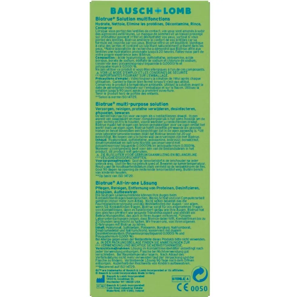 Bausch + Lomb Biotrue Multi-Purpose Solution Lenzenvloeistof