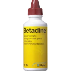 Betadine Oplossing met 100mg/ml Povidon Jodium