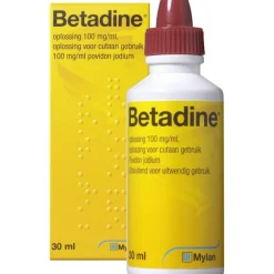 Betadine Oplossing met 100mg/ml Povidon Jodium