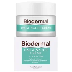 Biodermal Dag & Nachtcrème voor alle Huidtypen