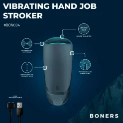 Boners #BONO34 Vibrating Hand Job Stroker
