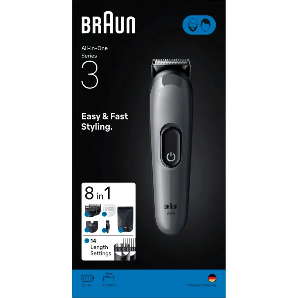 Braun Series 3 MGK3540 8-in-1 Verzorgingsset