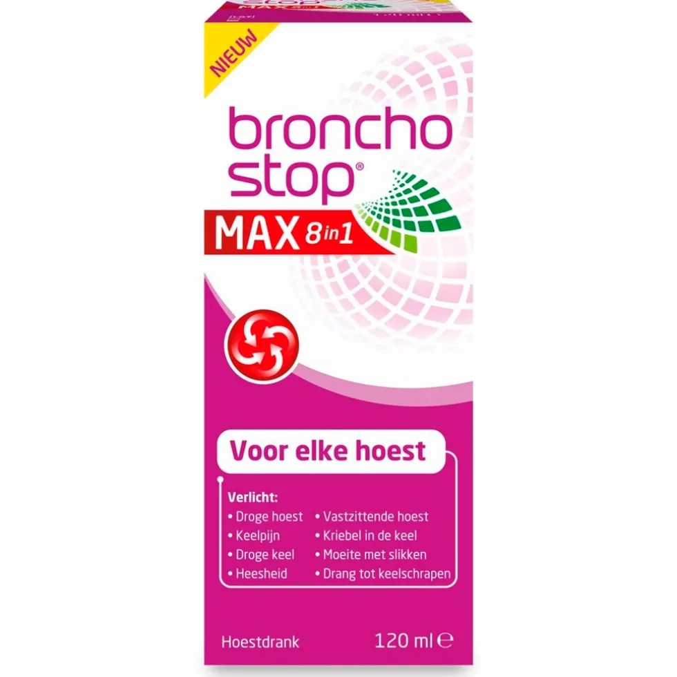 Bronchostop Max 8-in-1 Hoestdrank