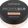 Catrice Bright & Blur 030 Soft Peach Setting Powder