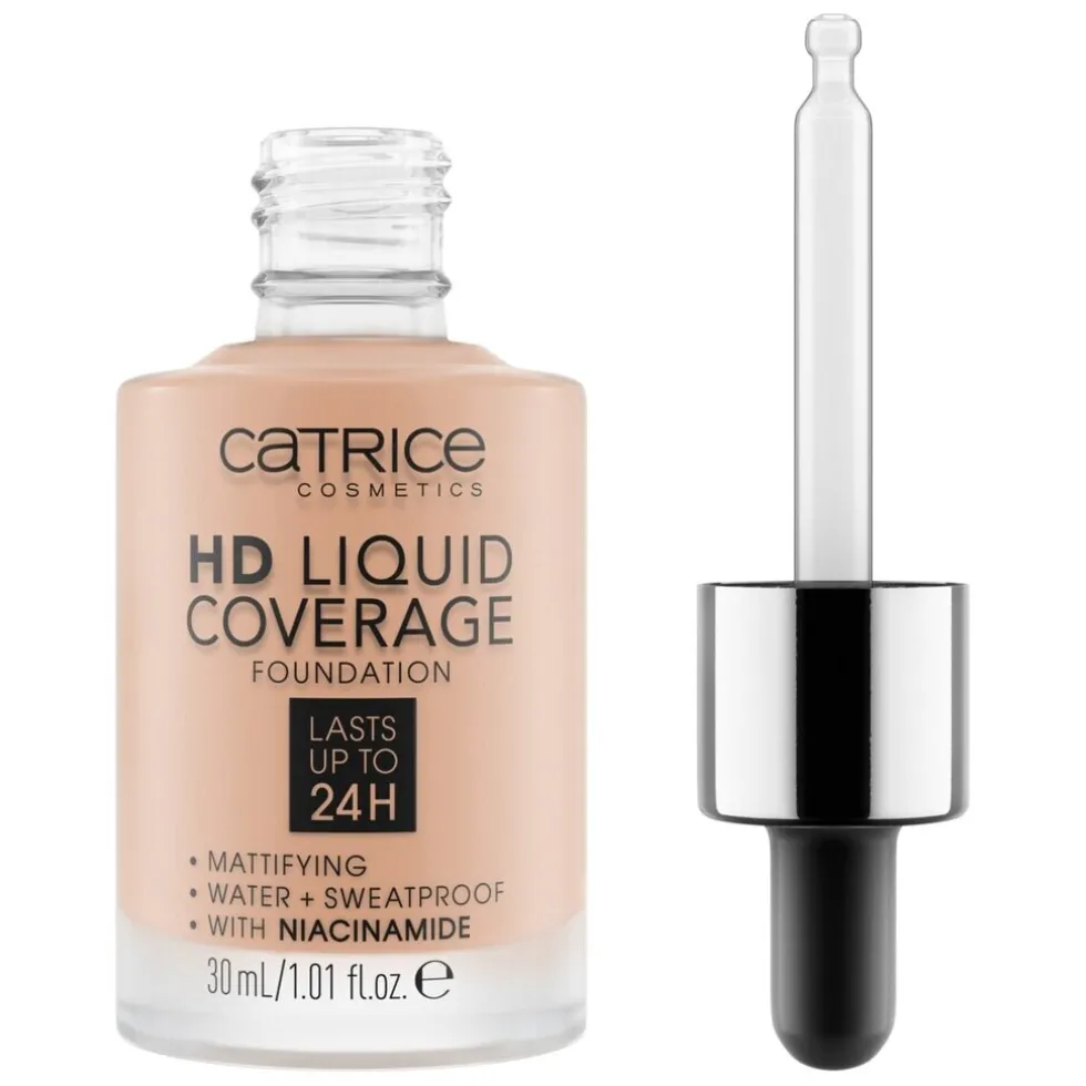 Catrice HD 020 Rose Beige Liquid Coverage Foundation