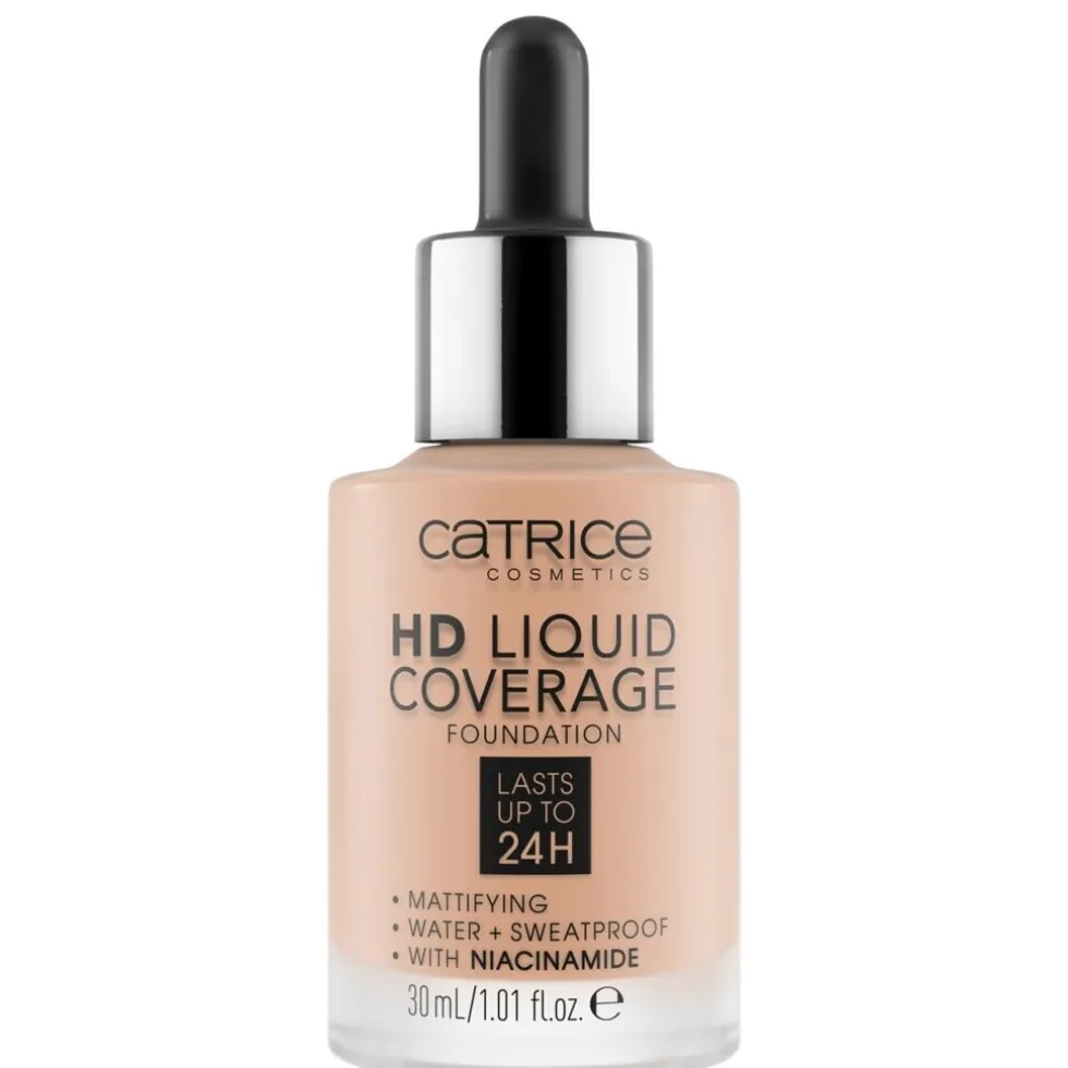 Catrice HD 020 Rose Beige Liquid Coverage Foundation