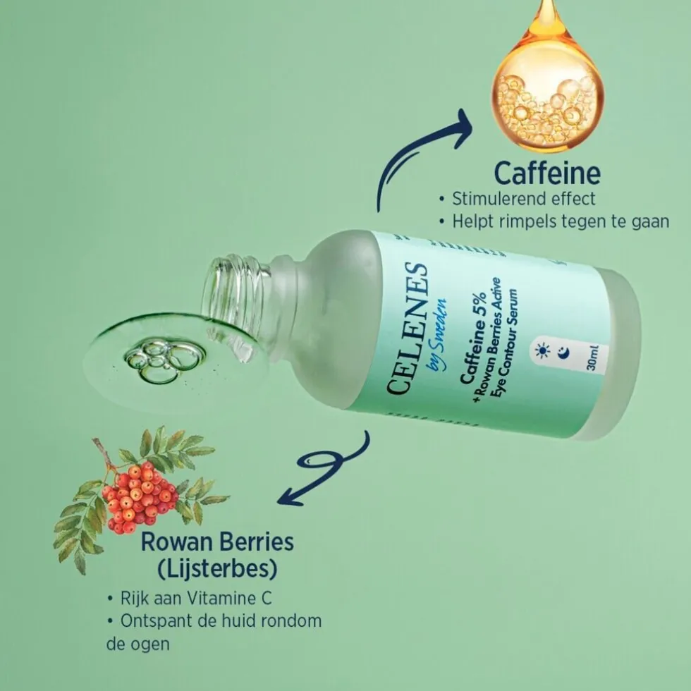 Celenes By Sweden By Sweden Cafeïne 5% Oogserum