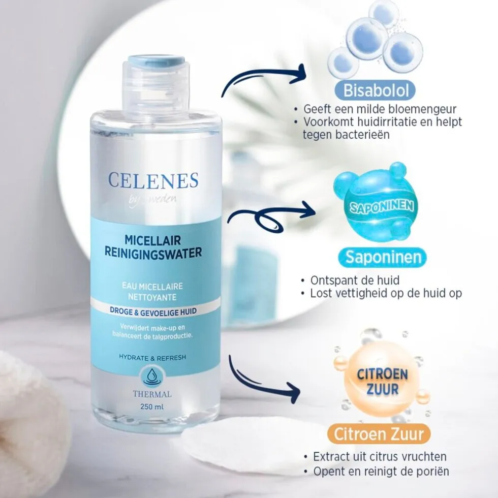 Celenes By Sweden Micellair Reinigingswater