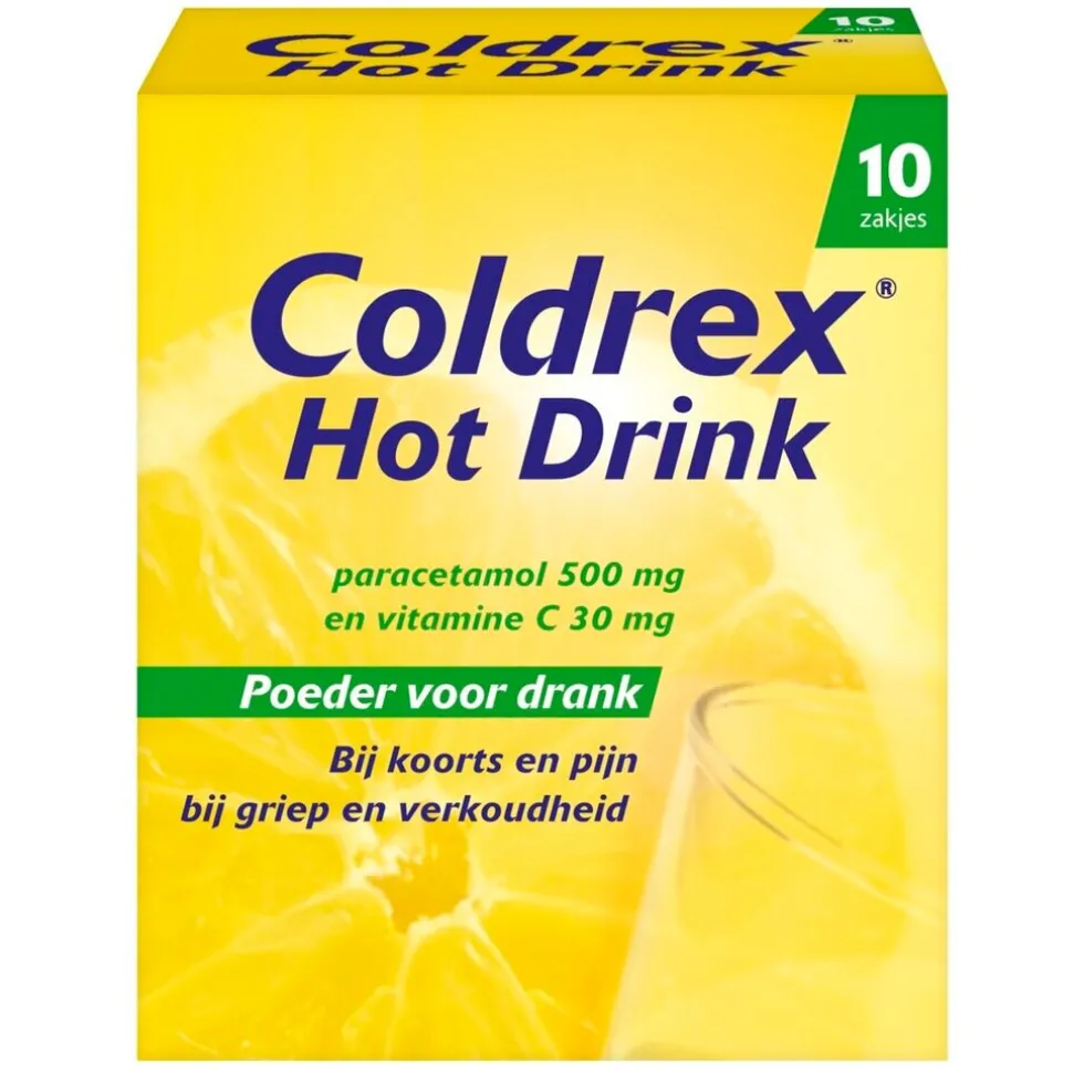 Coldrex Hot Drink 500mg Poeder voor Drank
