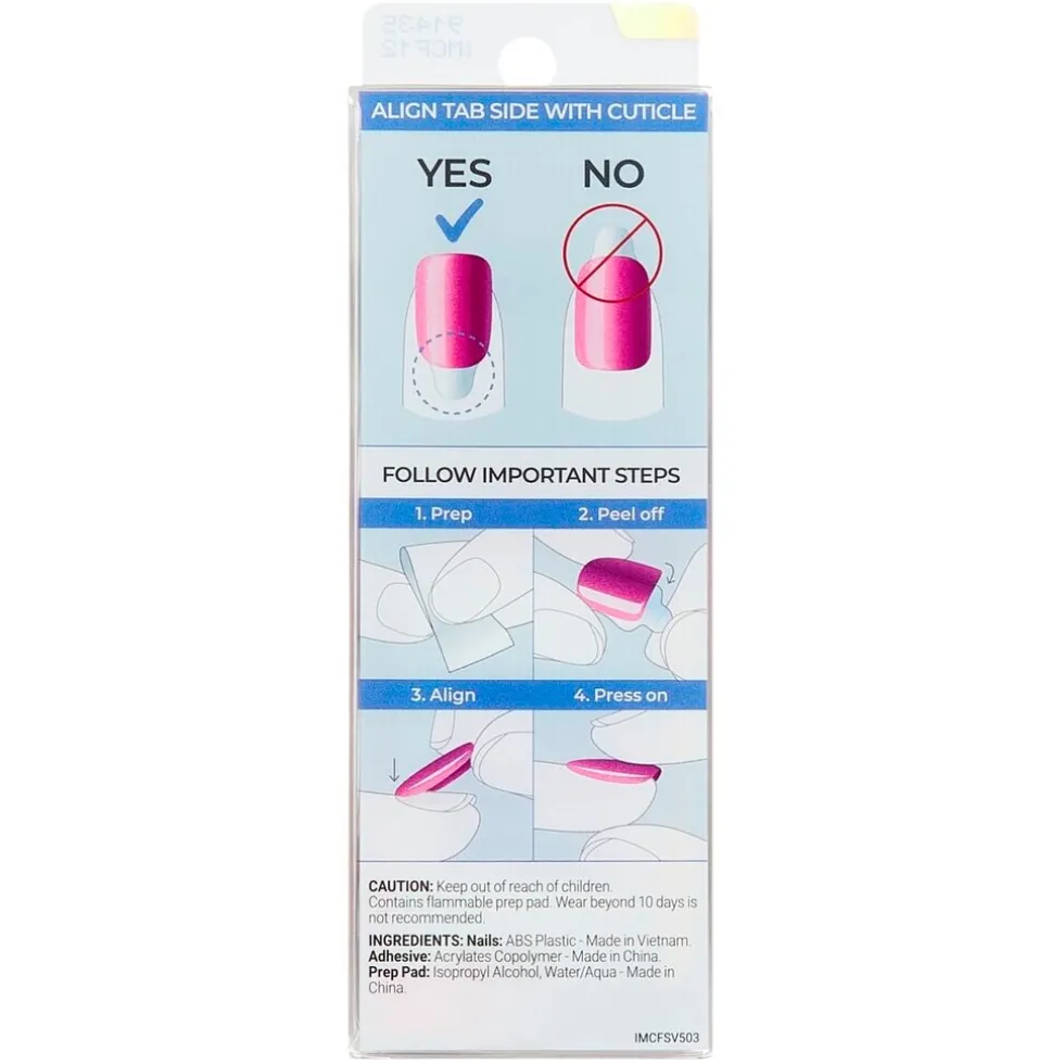 Color FX by imPRESS The No Glue Mani Better Kunstnagels
