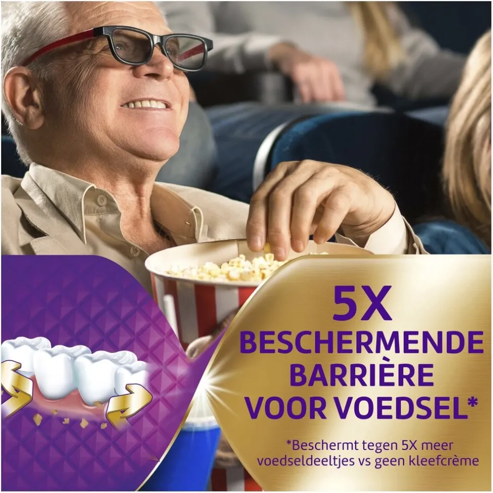 Corega Power Max Max Hold + Block Kleefcrème