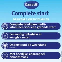 Dagravit Complete Start Drinkbare Multivitaminen Sachets