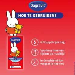 Dagravit Kids Vitamine D Aquosum Druppels