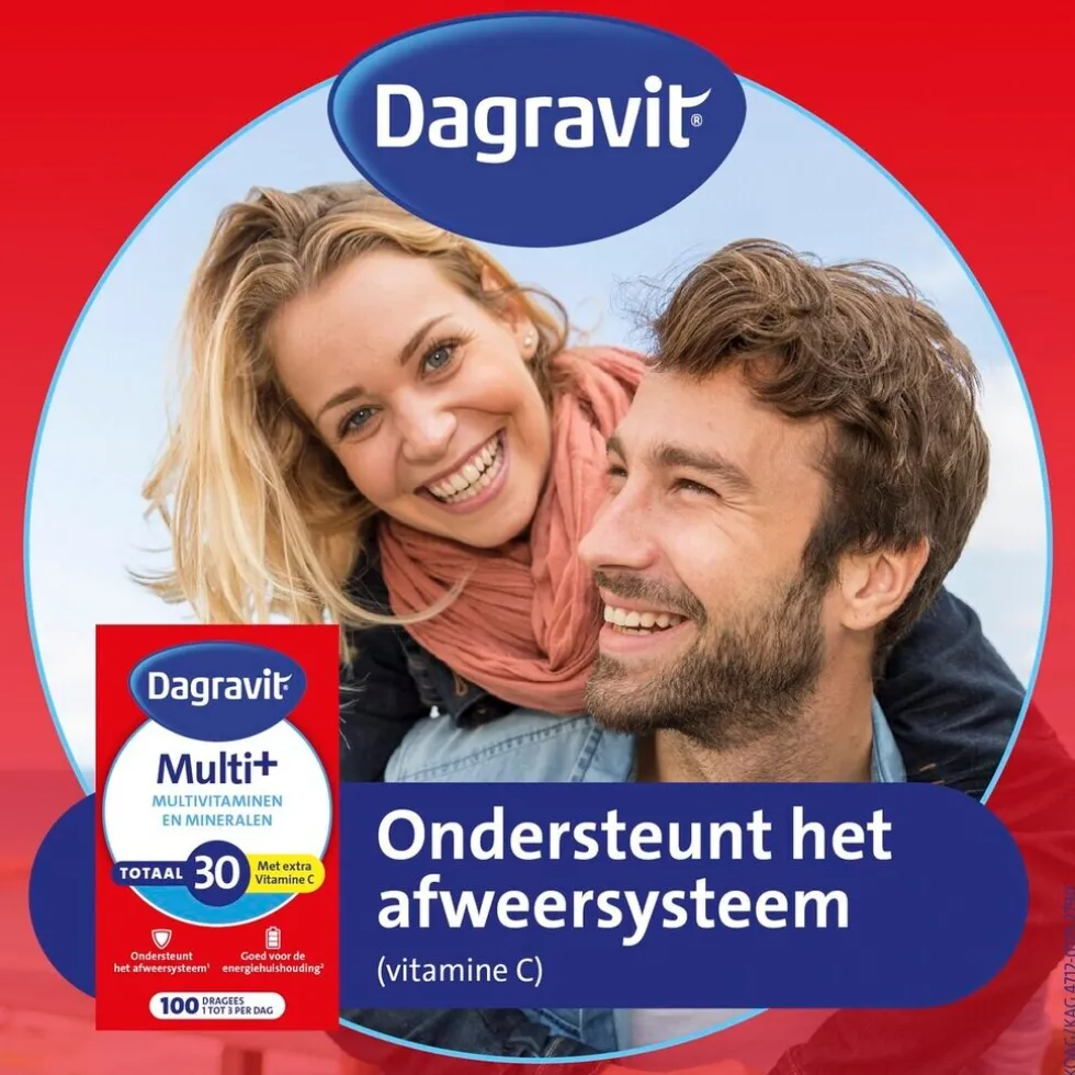 Dagravit Totaal 30 Multivitaminen Dragees