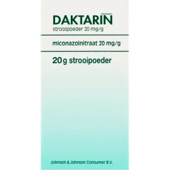 Daktarin Miconazolnitraat 20mg/g Strooipoeder bij Schimmelinfecties