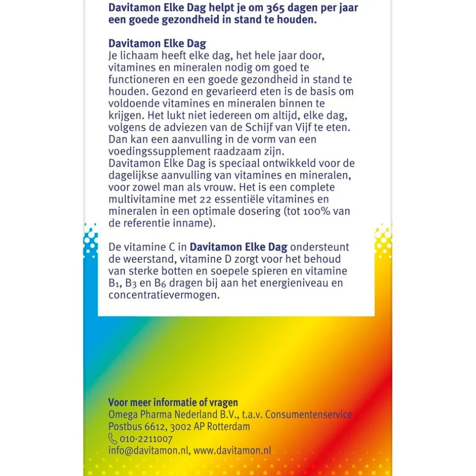 Davitamon Elke Dag Kauwtabletten