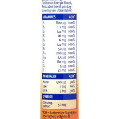 Davitamon Energie Boost¹ Ginseng Bruistabletten