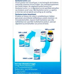 Davitamon Junior 3+ Multifruit Kauwtabletten