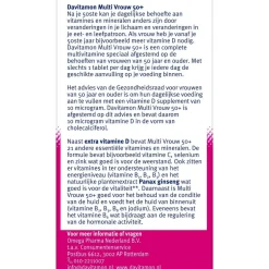 Davitamon Multi Vrouw 50+ Tabletten