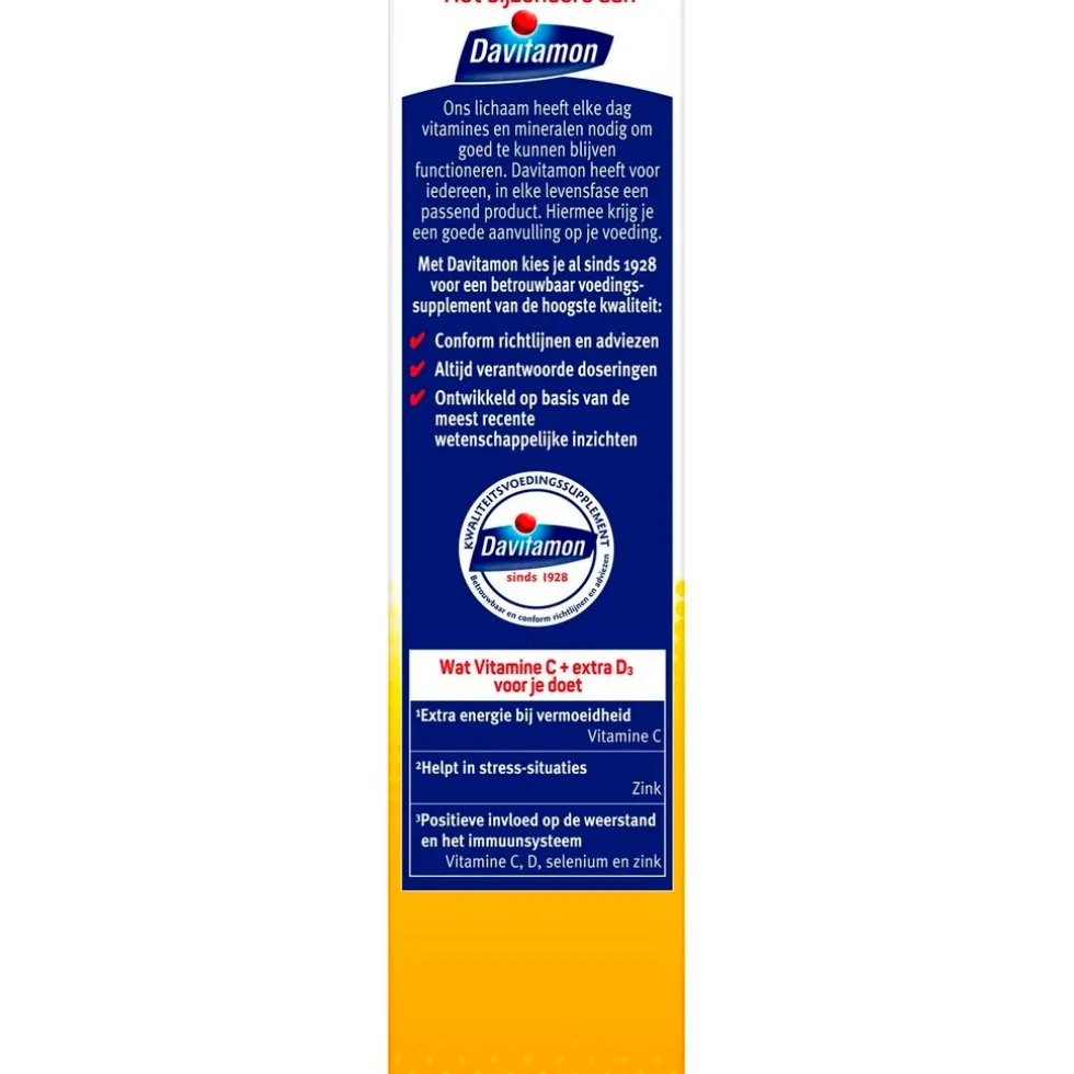 Davitamon Vitamine C Forte + Extra D3 Time-Release Tabletten
