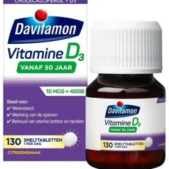 Davitamon Vitamine D 50+ Smelttabletten