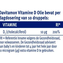Davitamon Vitamine D Olie voor Baby en Kind