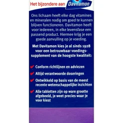 Davitamon Vitamine D3 Vanaf 50 Jaar Tabletten
