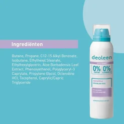 Deoleen 0% Sensitive Deodorant Spray