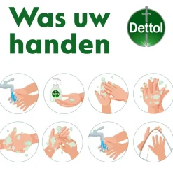 Dettol Chamomile & Cotton Flower Wascrème met Pomp