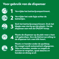 Dettol No-Touch Aloë Vera Automatische Zeepdispenser