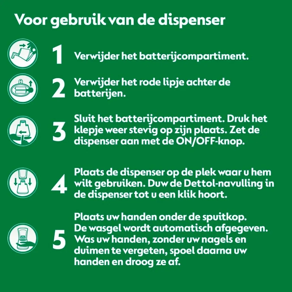 Dettol No-Touch Aloë Vera Automatische Zeepdispenser