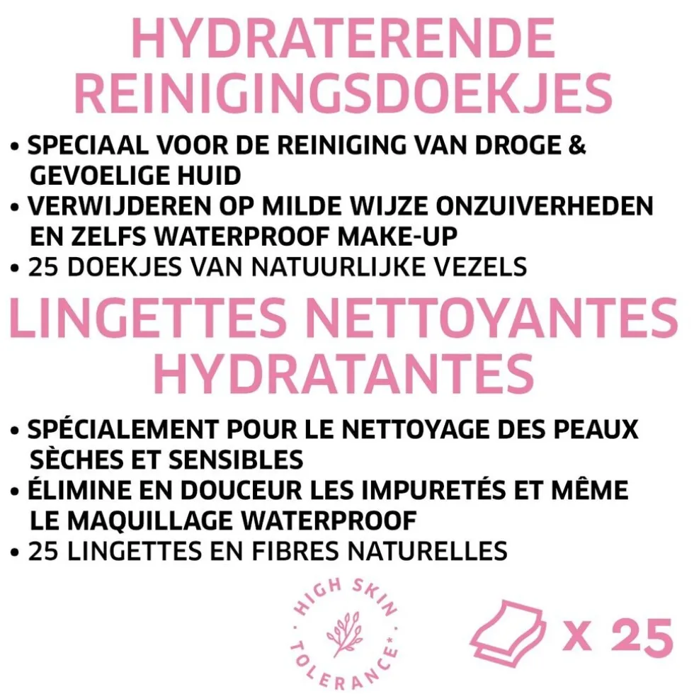 Diadermine Hydraterende Reinigingsdoekjes