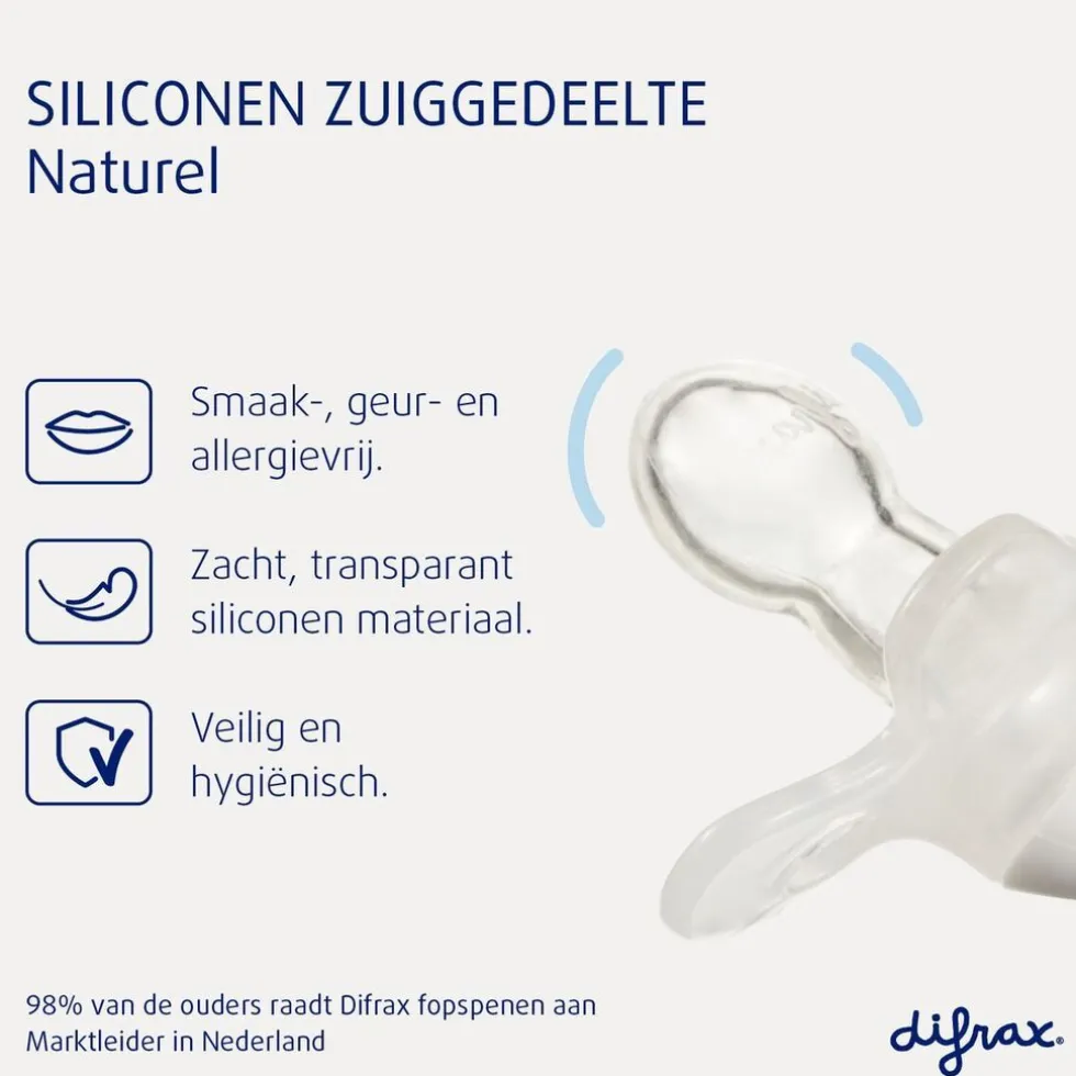 Difrax Natural 18+M Fopspeen