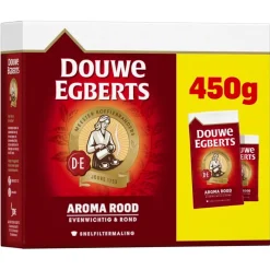Douwe Egberts Aroma Rood Snelfilterkoffie