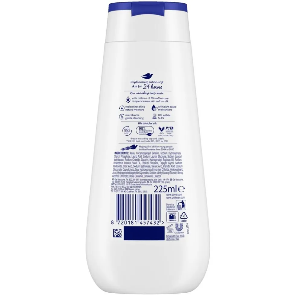 Dove Advanced Care Deeply Nourishing Douchegel