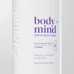 Dove Body+Mind French Lavender & Oat Milk Douchegel