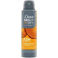 Dove Men+Care Advanced Sandelwood + Vanilla Antitranspirant Spray