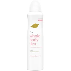 Dove Whole Body Raspberry & Rose Deodorant Spray