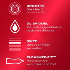 Durex Thin Feel Extra Lube Condooms