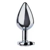 EasyToys Buttplug met Zilverkleurig Hartje